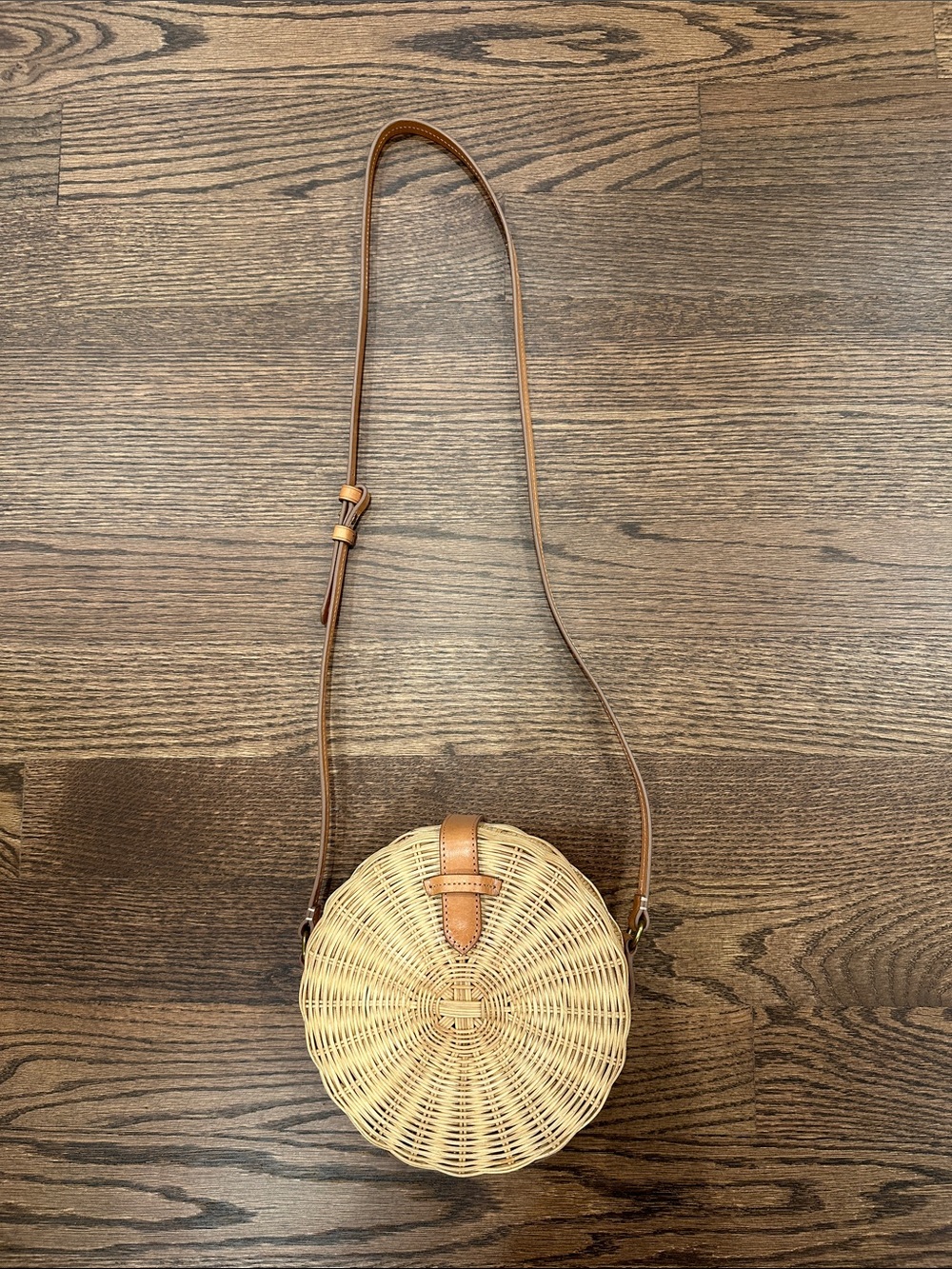 Jcrew Round Straw Bag